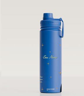 Garrafa Térmica Fresh + Ebook - Aparecida em Aquarela